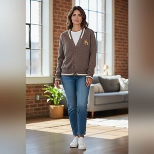 NWT Vitage  Ladies OTTAWA SENATORS Button Up Cardigan